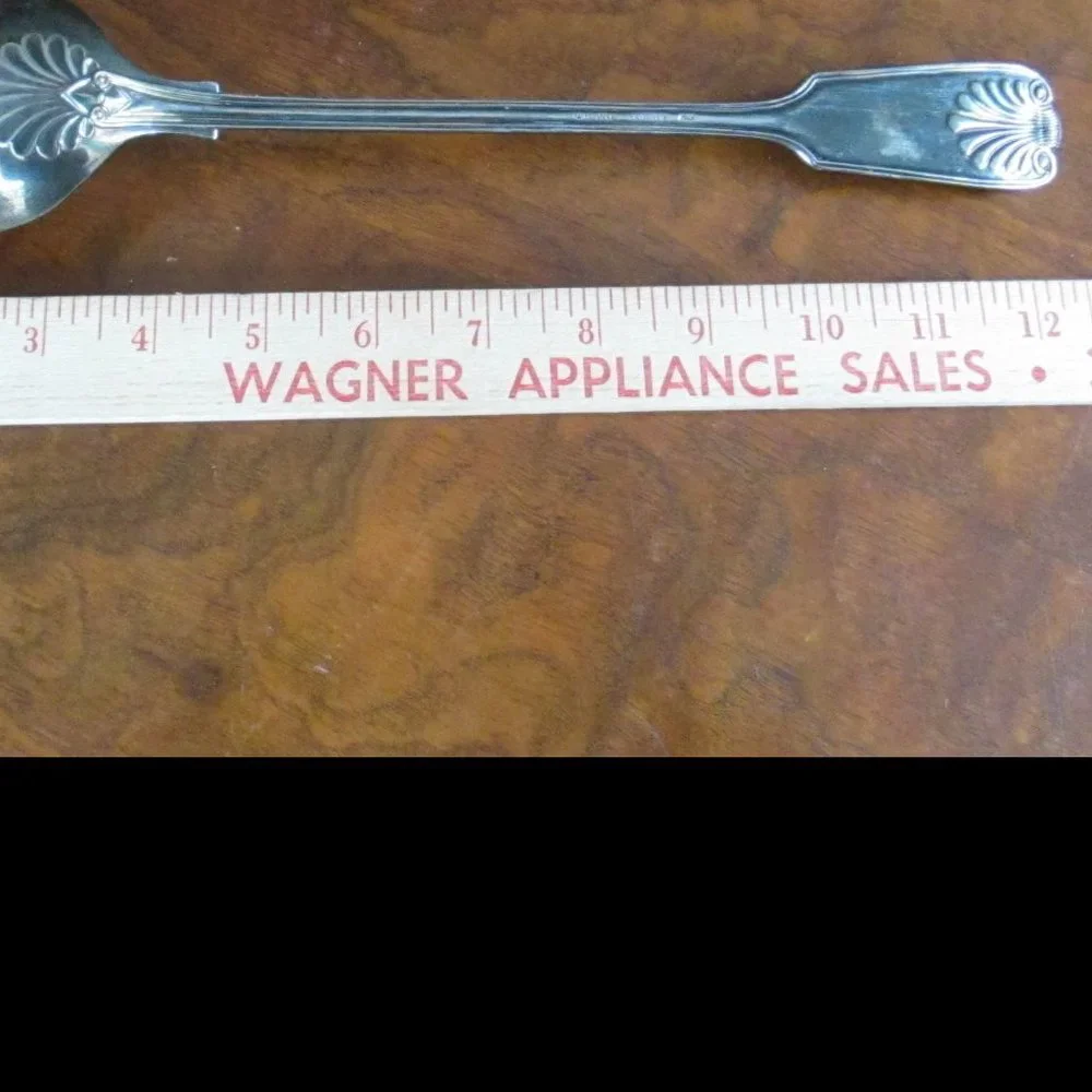 Large Serving Spoon Towle Silverplate Vintage salad spoon